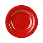 Thunder Group CR5809PR 13 Pure Red Melamine Salad Bowl - Doz. Fixed Price $80.59.