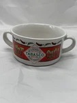 Tabasco "hot Chili" Bowl Handles 12 Oz Avery Island Louisiana Pepper Mcllhenny. Fixed Price $45.00.