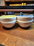 Pottery Barn Scoop Set Of 4 Ice Cream Sorbet Gelato Sherbet Bowls. Fixed Price $32.46.