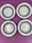Set Of Vtg Shenango China Rimrol Welroc 6 1/4" Cereal Bowls Mcm. Fixed Price $60.00.