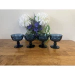 Vintage Noritake Provincial Colonial Blue Dessert Bowls Set Mcm Kitchen Retro. Fixed Price $36.25.