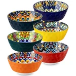 Vancasso Porcelain Cereal Bowls Set Of 6 Soup Bohemian Style Serving. Fixed Price $40.99.