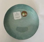 Nwt Sigrid Olsen Home,chip,fruit Bowl,plant Based Materials,aqua,sz 11,DIAM,2 In. Fixed Price $22.00.
