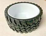 Wrenchware Racing Nobby Tire Bowl 6" Nos Black Collector Lid. Fixed Price $7.50.