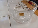 Badash Poland 24% Leaded Crystal Garland Revere 5 1/2"WIDE 4" Tall Bowl. Fixed Price $34.99.