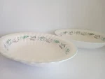 Royal Doulton English Fine China 'glen Auldyn' H. 4959 Oval Vegetable Bowls. Fixed Price $59.95.