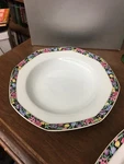Christopher Stuart Midnight Garden Y0035 9-3*4" Soup Bowl. Fixed Price $6.97.