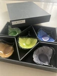 Miya Japan Set Of 5 Ceramic Shell Shaped Sushi Dip Sauce Finger Bowls Mcm. Fixed Price $19.99.