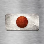 Japanese Flag Vehicle License Plate Front Auto Tag Toyko Kyoto Yokohama. Fixed Price $16.99.