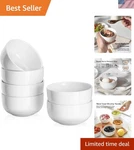 Classic Bohemian 10 Oz Ice Cream Bowls - Set Of 6, Easy Clean & Stackable. Fixed Price $46.52.