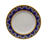 Williams Sonoma Portofino Pasta Soup Bowl 9" Blue Yellow Portugal Mediterranean. Fixed Price $30.00.