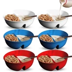 6 Pack Just Anti-soggy Cereal Bowl Keeps Fresh & Crunchy Bpa. Fixed Price $51.64.