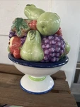 Casa Bella, Ceramic Colorful Bowl Of Fruit Mint Condition. Fixed Price $36.00.