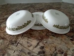 Corelle Spring Blossom Crazy Daisy Berry Bowls Dessert Fruit 5 3/8" Set Of. Fixed Price $16.90.