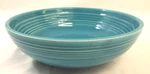 Vintage Fiesta Homer Laughlin Older Hlc Individual Salad Soup Bowl Turquoise. Fixed Price $75.00.