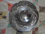 Wilton Armetale Acanthus Chip & Dip Pewter Bowl. Fixed Price $31.99.