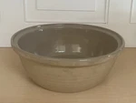 Pampered Chef Large Stoneware Glazed Serving Bowl-model 1644-SAND 11.5. Fixed Price $30.00.