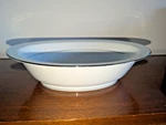 Noritake China 6325 Envoy White Platinum Trim Oval Vegetable Bowl Pristine. Fixed Price $21.00.