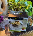New Prodyne Iced Dip-on-ice 22 Oz Stainless Steel Serving Bowl W/lid Nib. Fixed Price $6.48.