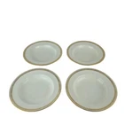 Antique Minton G7946 Gilman Collamor Rim Soup Bowls Filagree England Very Rare. Fixed Price $199.97.