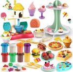Color Sets For Kids Ages 4-8, Ice Cream Maker Playdough Kits. Fixed Price $19.98.