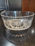 Arcoroc Of France Bowl, Star On Bottom, Crystal Glass. Fixed Price $30.00.
