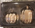 Martha Stewart Pumpkin Salt And Pepper Shakers Harvest Fall Dinner New Box. Fixed Price $19.99.