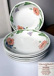 Villeroy & Boch Amapola 1/8" Coupe Soup Bowls, Set Of 6. Fixed Price $139.95.