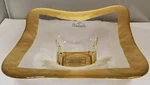 Badash Stripes 8" Square Bowl (gold Leaf). Fixed Price $54.99.