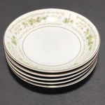 Set Of Mikasa Fine China Waverly 3901 From Japan Fruit Dessert Bowls 5.5". Fixed Price $19.00.