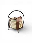 Signature Chelsea Ivory Dipping Bread Bowls With Display Stand #01579 New. Fixed Price $20.00.