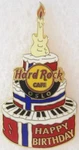 Hard Rock Cafe Oslo 2006 Happy Birthday 3-TIERED Flag Cake Pin Le 300 Hrc #33602. Fixed Price $19.99.