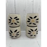 By Tara Old World Black Grip Cups Mugs Coffee Ceramic. Fixed Price $17.00.