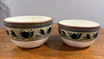 Mikasa Arabella KT430 Nesting Mixing Serving Bowls- 8 1/4, 9 1/2". Fixed Price $39.99.