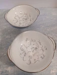 Two Noritake China Japan- "alicia" Pattern Lugged Cereal Bowls 5762. Fixed Price $10.00.