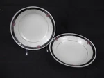 (2) Noritake Etienne 7260 Coupe Soup Bowls 3/4". Fixed Price $24.99.