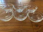 Farielyn-x 3.5IN 4OZ Small Glass Bowls, Mini Container 4" 2" (set Of 6). Fixed Price $15.00.