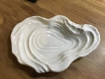 Beatriz Ball Vida Ocean Oyster Large 17 Bowl White 100% Melamine. Fixed Price $45.00.