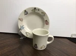 Nicole Miller For Fishs Eddy Homer Laughlin Childs China Bowl & Cup. Fixed Price $15.50.