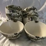 Tabletop Gallery Angela 8-PIECE Ceramic Cereal Bowl Set. Fixed Price $55.00.