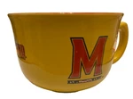 Ncaa Maryland Terrapins Yellow Mug Bowl Chili Soup Coffee Tailgate Party 32OZ. Fixed Price $15.00.