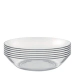 Duralex - Lys Calotte Plate 21 Cm Set Of 6 Large, Clear. Fixed Price $60.99.