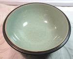 Denby-langley Energy *1 Soup/cereal Bowl(s)* Celedon/charcoal 7" England. Fixed Price $99.99.