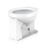 Gerber G0025624 North Point Round Front Top Spud Toilet Bowl Only - White. Fixed Price $100.00.