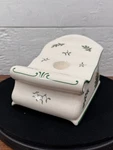 Spode Christmas Tree Sleigh Taper Candle Holder England W/ Box S3324-A1. Fixed Price $45.00.