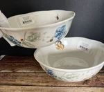 Lenox Butterfly Meadow All Purpose Bowls Honeybees Set Of New Tags 20OZ Each. Fixed Price $34.99.