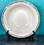 Sango Gold Rimmed Translucent China Deville Serving Bowl 9 1/4" #8460 Vgc. Fixed Price $9.99.