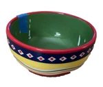 Soup Cereal Bowl Home Target HMQ37 Red Wavy Multicolor Bands Rings Xx Tape. Fixed Price $21.99.