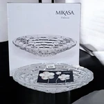 Mikasa Palazzo 13 Crystal Serving Platter Nib #5116399 Centerpiece. Fixed Price $59.95.
