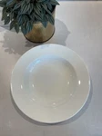 Fortessa Fortaluxe 0319 Esme White 9.5 Rimmed Soup Pasta Bowl 7300.FFD.09 Htf. Fixed Price $29.99.